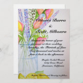 メーソンジャーの結婚式招待状#2 招待状 (正面/裏面)