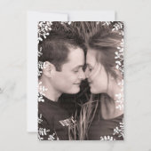 メーソンジャーの花の技術の紙は写真感謝していしています サンキューカード (裏面)