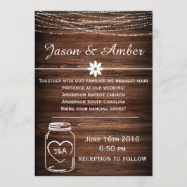 メーソンジャーライト 招待状