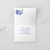 メーソンジャー忘れ私ない カード (内部)