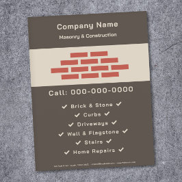 メーソンリーフライヤー チラシ