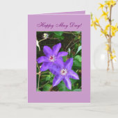 メーデーおめでとう! カード (黄色い花)