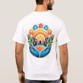 メーデーデザイン Tシャツ (裏面)