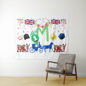 メーデー（英国）タペストリーby Kriyas Collection タペストリー (インサイチュ(横))