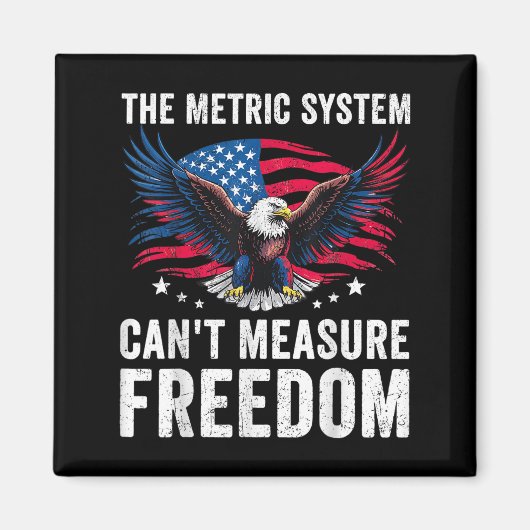 メートルおもしろい法ではDom Eagle Usを測定できない マグネット (正面)