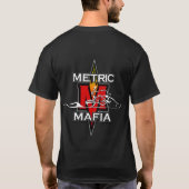 メートルマフィア-炎のチョッパー Tシャツ (裏面)