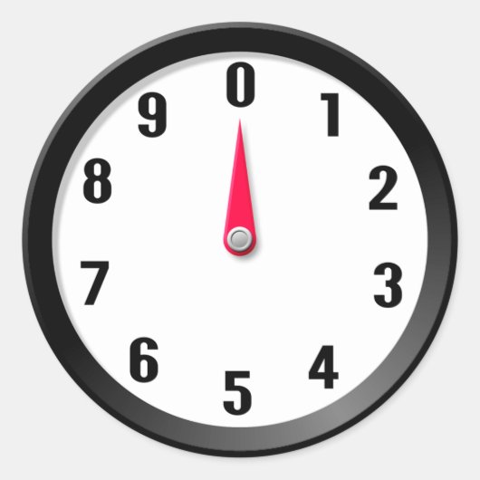 メートル0 ラウンドシール (正面)