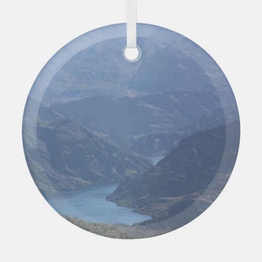メード湖 ガラスオーナメント (正面)