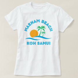 メーナムビーチコサムイ Tシャツ