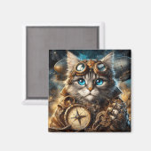 メーヌクーンイン宇宙 マグネット (正面/裏面)