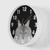 メーヌクーンウォールクロック 壁時計 (傾斜)