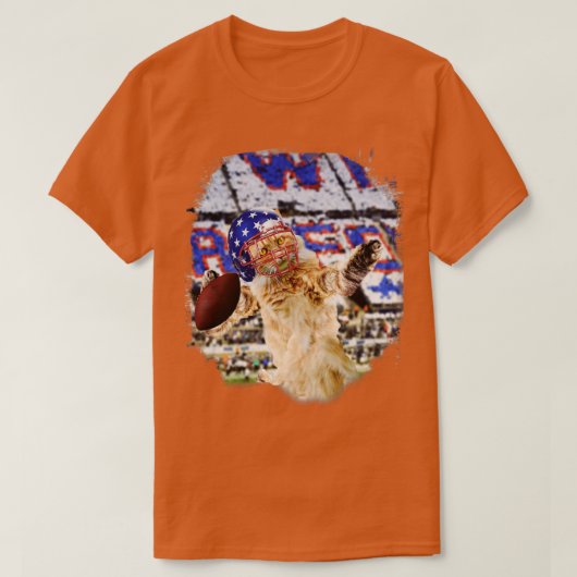 メーヌクーンキャッ遊ト Tシャツ (デザイン正面)