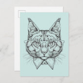 メーヌクーンポートレート ポストカード (正面/裏面)