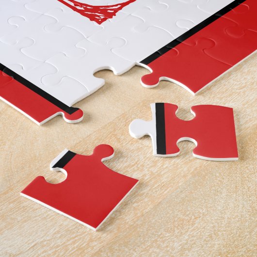 メーヌロブスターシャックシーフードディナーからの挨拶 ジグソーパズル (側面)