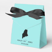 メーヌ結婚ービーフボックス州マップへようこそ フェイバーボックス (正面サイド)