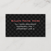 メーパーソナライズされたクアーティスト用の名刺 名刺 (裏面)