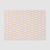 メープルの葉が舞い落ちるベビーシャワー 薄葉紙 (正面)
