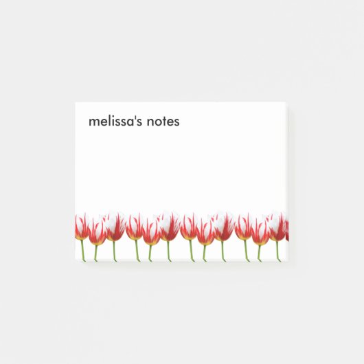 メープルエレガントリーフチューリップ ポストイット (正面)