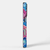 メープルカラフル離れの抽象芸術絵を描の Case-Mate iPhoneケース (裏面 / 右)