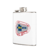 メープルキャニオン登山カラビナー フラスク (左)