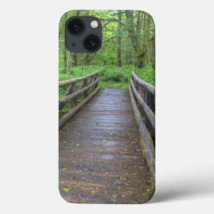 メープルグレード道木橋、シダ、 iPhone 13ケース