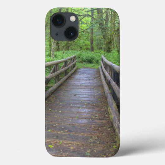 メープルグレード道木橋、シダ、 Case-Mate iPhoneケース (裏面)
