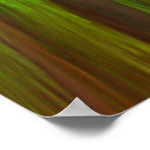 メープルグローブ抽象芸術 ポスター (角)