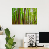 メープルグローブ抽象芸術 ポスター (ホームオフィス)