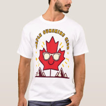 メープルサンシャインクラブ カナダ かわいい 夏 Tシャツ カナダ