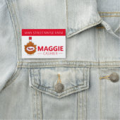 メープルシュガーシロップMaine Canada Leaf 名札 (インサイチュ)