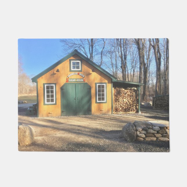 メープルシュガーハウスアットパルメリーファーム ドアマット (正面)