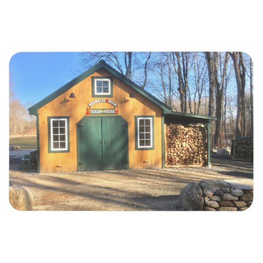 メープルシュガーハウスアットパルメリーファーム マグネット (横)