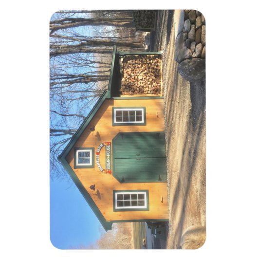 メープルシュガーハウスアットパルメリーファーム マグネット (縦)