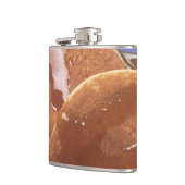 メープルシロップが付いているパンケーキ フラスク (左)