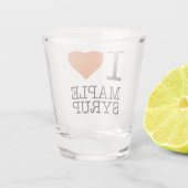 メープルシロップが大好き ショットグラス (裏面)