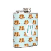 メープルシロップと水玉模様模様のパンケーキ フラスク (右)