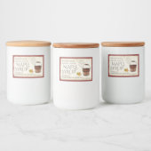 メープルシロップのパーチメントsap bucket postmark 3" x 2" フードラベル (ボトル)