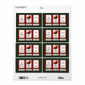 メープルシロップのラベル3 ラベル (フルシート)