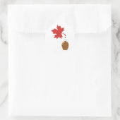 メープルシロップタップ ラウンドシール (バッグ)