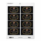 メープルシロップ事業出荷ラベル ラベル (フルシート)