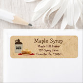 メープルシロップ小ラベル ラベル (インサイチュ)