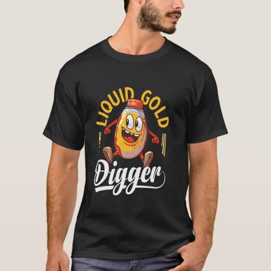 メープルシロップ採取のための液体の金 Tシャツ (正面)