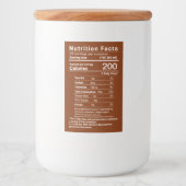 メープルシロップ栄養ファクト最新のFDA規制 フードラベル (正面)