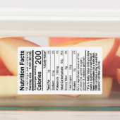 メープルシロップ栄養ファクト防水ラベル ラベル (貼付)