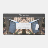 メープルシロップ砂糖樹液バケッパーソナライズされたト デスクマット (キーボード&マウス)