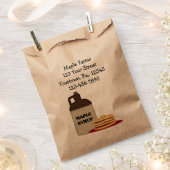 メープルシロップ製品バッグ事業バッグ フェイバーバッグ (クリップ留めされた状態)