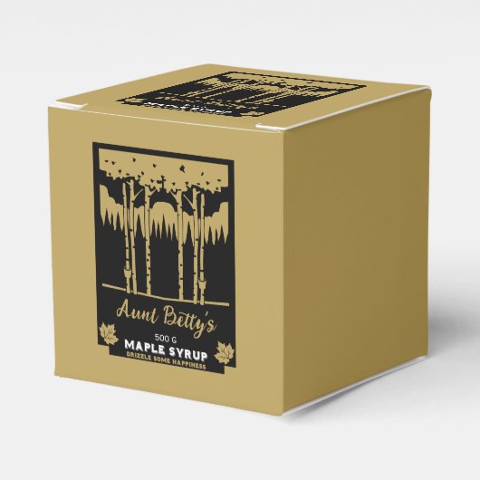 メープルシロップ農家市場 フェイバーボックス (正面サイド)