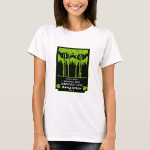 メープルシロップ農家市場 Tシャツ