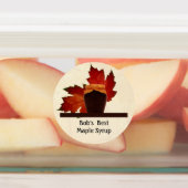 メープルシロップ食品ラベル ラベル (貼付)