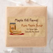 メープルシロップ・ラベル ラベル (インサイチュ)